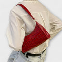 Olivia Shiny Leather Bag