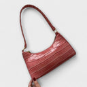 Olivia Shiny Leather Bag