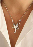 Aria Fairy Wing Necklace