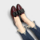 Tania slip-on loafers for women with smooth finish, view 11