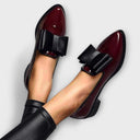 Tania slip-on loafers for women with smooth finish, view 4
