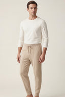 Sartore Cashmere Trousers Beige