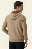 Sorano Hooded Cardigan Brown
