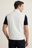 Mervens Reversible Vest Ivory
