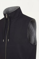 Mervens Reversible Vest Black