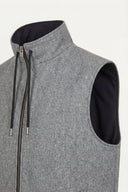 Mervens Reversible Vest Black