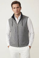 Mervens Reversible Vest Black