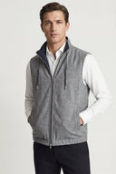 Mervens Reversible Vest Navy