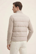 Enea Quilted Knit Jacket Ivory