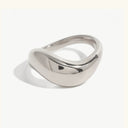 Sloane Sculpted Gold Ring, view 5