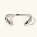 Thea Organic Gold Bangle, view 8