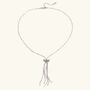 Carys Silver Chains Necklace Set, view 10