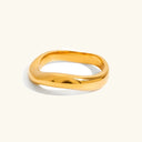 Farrah Gold Stacking Rings, view 11