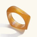 Vivienne Chunky Acrylic Bangle, view 7