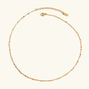 Marisol Linked Gold Chain Necklace in 18k gold plated stainless steel