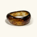 Iona Chunky Acrylic Bangle in acrylic