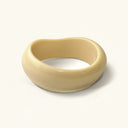 Iona Chunky Acrylic Bangle, view 7