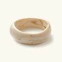 Iona Chunky Acrylic Bangle, view 10
