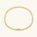 Josie Gold Birthstone Bracelet, view 11