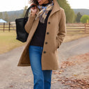 ILYANA | Elegante Jas met Omarmende Warmte en Tijdloze Stijl