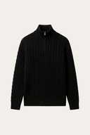 Medici Cable Knit Black