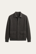 Lorenzo Cashmere Cardigan Dark Grey