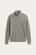 Roma Cashmere Cardigan Grey Green