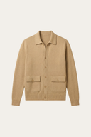Lorenzo Cashmere Cardigan Camel