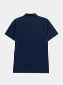 Dexter Men's Navy Emblem Polo Shirt, view 7