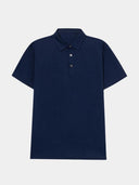 Dexter Men's Navy Emblem Polo Shirt