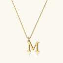Tierney Gold Initial Necklace, view 24