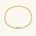 Josie Gold Birthstone Bracelet, view 8