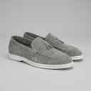 Archer retro round toe loafers for men, view 12