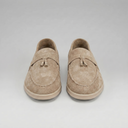 Archer retro round toe loafers for men, view 16
