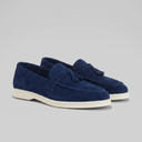 Archer retro round toe loafers for men, view 22