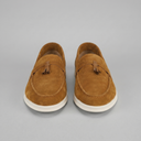 Archer retro round toe loafers for men, view 6
