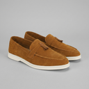 Archer retro round toe loafers for men, view 7