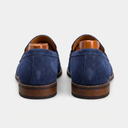 Ezra cowhide penny loafers for men, view 9