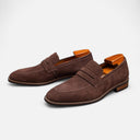 Ezra cowhide penny loafers for men