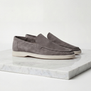 Finlay suede leather loafers for men, view 12