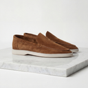 Finlay suede leather loafers for men, view 15