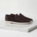 Finlay suede leather loafers for men, view 18