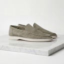 Finlay suede leather loafers for men, view 6