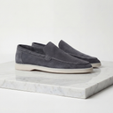 Finlay suede leather loafers for men, view 9
