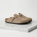 Gareth suede clogs for men with leather insole, view 2