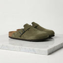 Gareth suede clogs for men with leather insole, view 7
