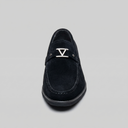 Clifford faux suede business loafers for men, view 7