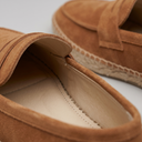 Dorian espadrille penny loafers for men with rope edged sole, view 10