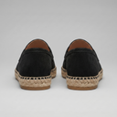 Dorian espadrille penny loafers for men with rope edged sole, view 14
