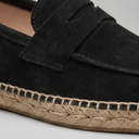 Dorian espadrille penny loafers for men with rope edged sole, view 15